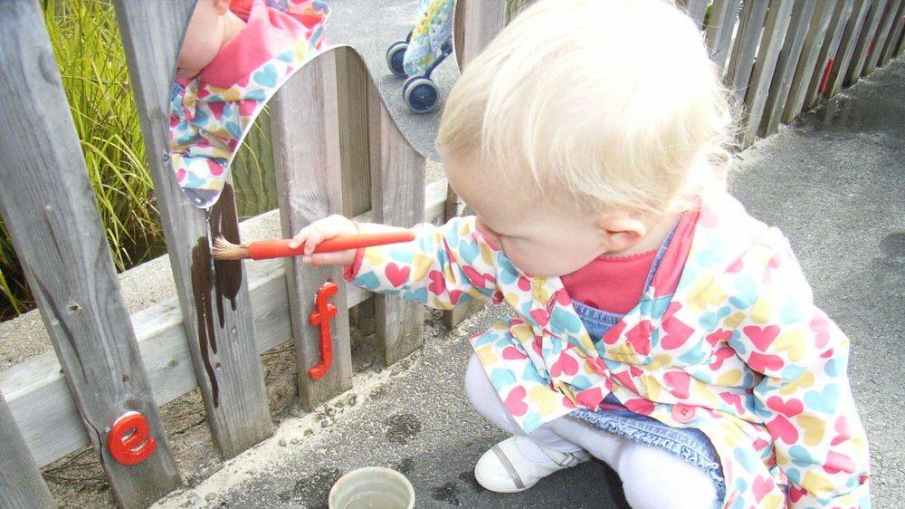 Childcare Fence Painting Barnstaple